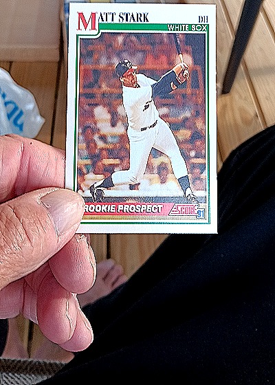 1991 Score #31 Matt Stark — front