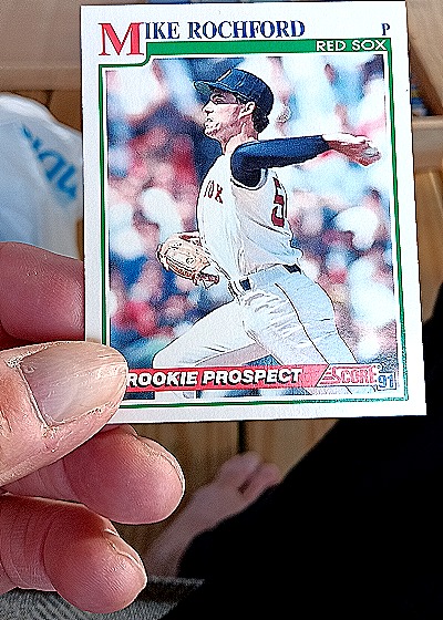 1991 Score #91 Mike Rochford — front
