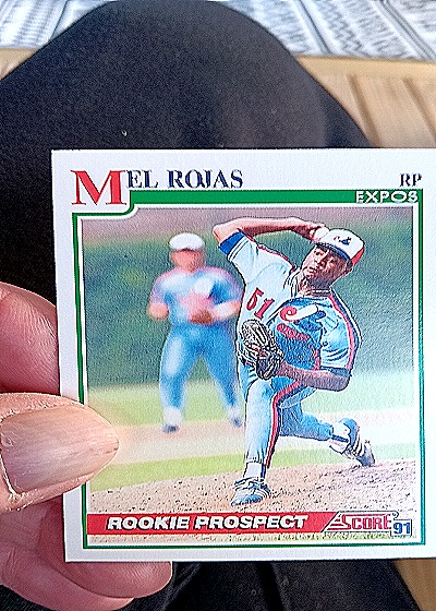 1991 Score EP03 Mel Rojas Rookie Prospect — front