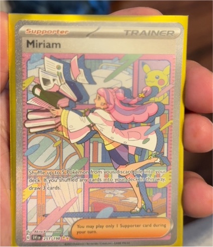 2023 Pokémon Scarlet & Violet #251 Miriam — front