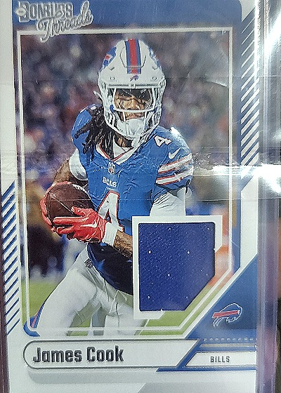 2024 Panini Donruss Threads #DTH-JCO James Cook — front