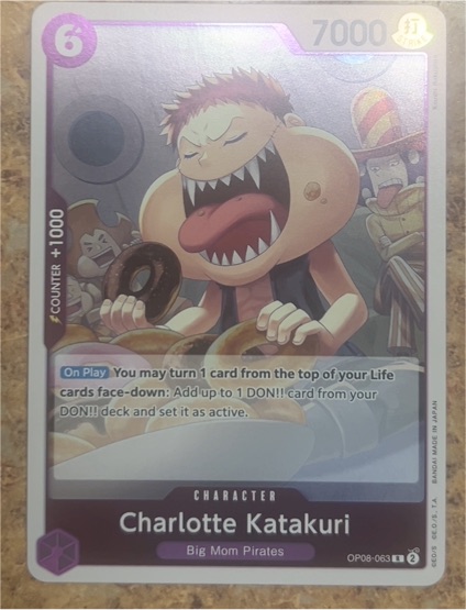 One Piece Two Legends #OP08-063 Charlotte Katakuri — front