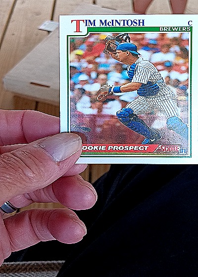 1991 Score #81 Tim McIntosh — front
