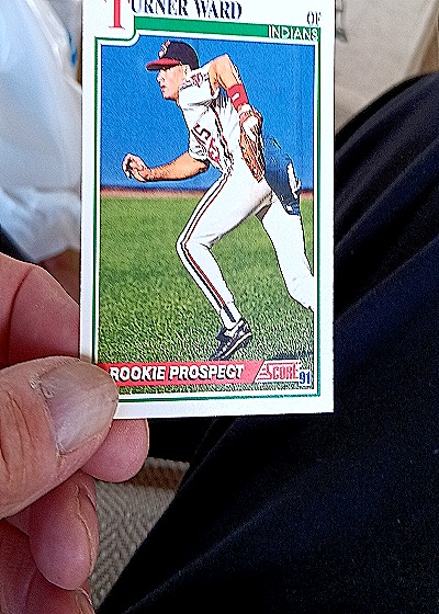 1991 Score #91 Turner Ward Rookie Prospect — front