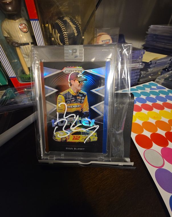 2018 Panini Prizm Racing #58 Ryan Blaney — front