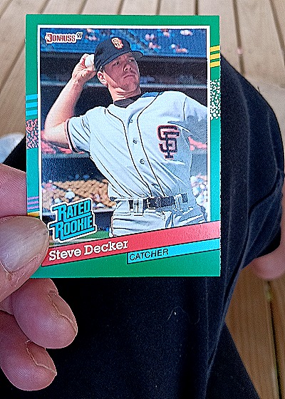 1991 Donruss #431 Steve Decker — front