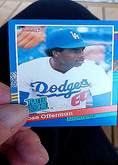1991 Donruss #33 Jose Offerman — front