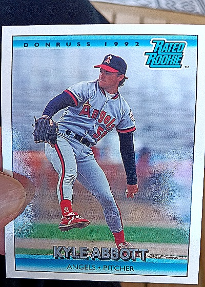 1992 Donruss #3b Kyle Abbott — front