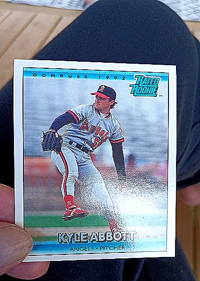 1992 Donruss #3 Kyle Abbott — front