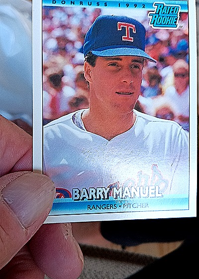 1992 Donruss #201 Barry Manuel — front