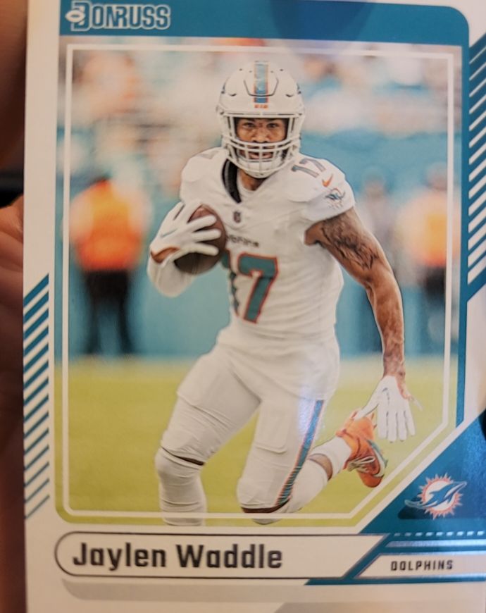 2024 Donruss #125 Jaylen Waddle — front