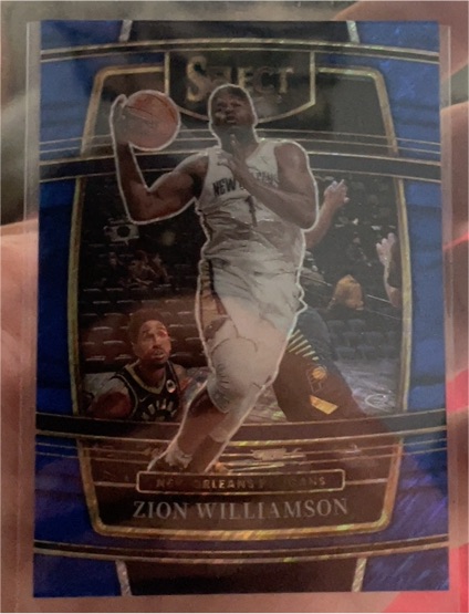 2021-22 Panini Select #96 Zion Williamson — front