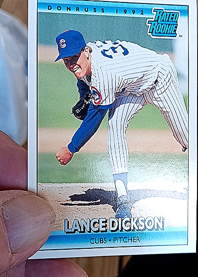 1992 Donruss #601 Lance Dickson — front