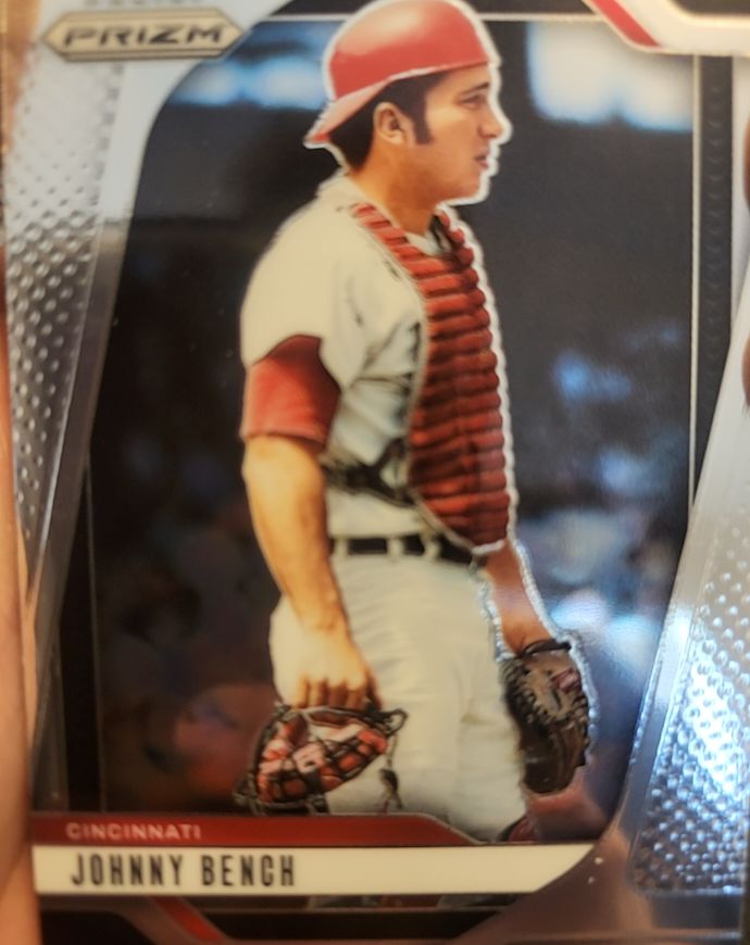 2025 Panini Prizm #3570 Johnny Bench — front