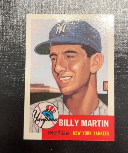 1991 Topps Archives 1953 #86 Billy Martin New York Yankees — front