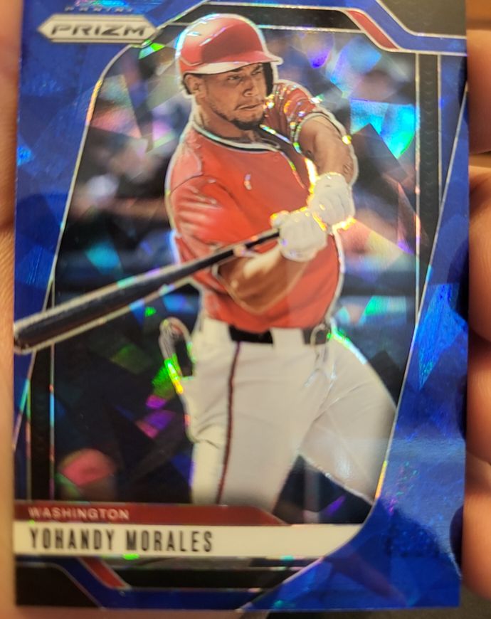 2025 Panini Prizm Baseball #190 Yohandy Morales — front