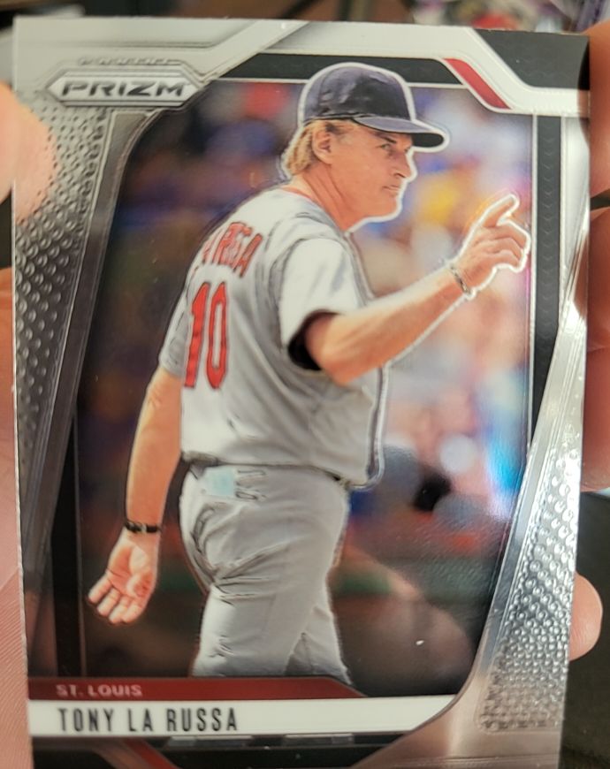 2013 Panini Prizm #10 Tony La Russa — front