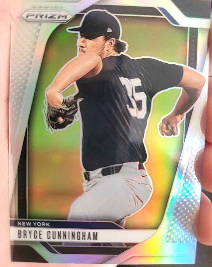 2025 Panini Prizm #32 Bryce Cunningham — front