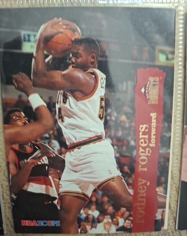 1995-96 Hoops #42 Rodney Rogers — front
