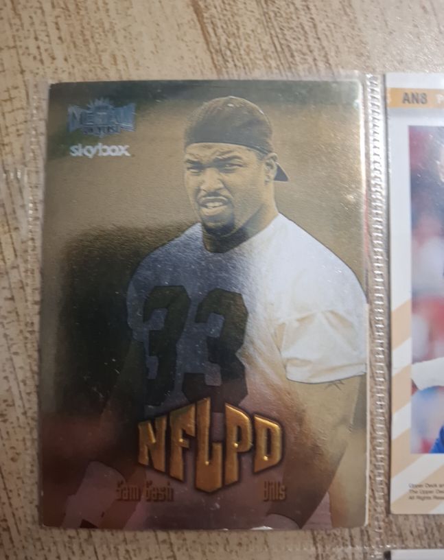1999 Skybox Metal Universe NFLPD #205 Sam Gash — front