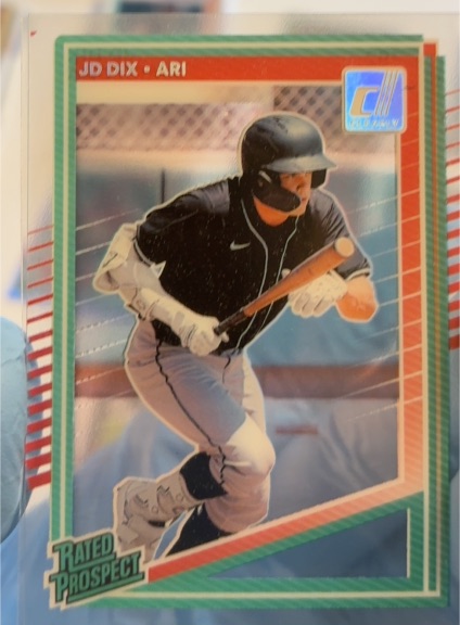 2025 Donruss #192 JD Dix — front