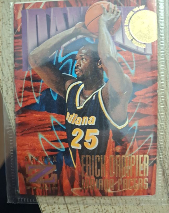 1996-97 SkyBox Z-Force #144 Erick Dampier — front