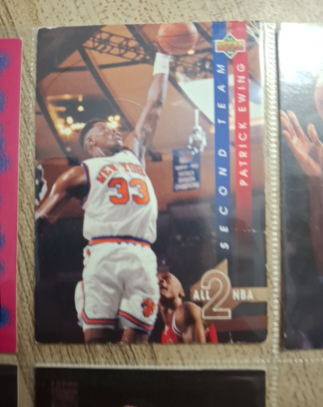 1993-94 Upper Deck All-NBA #AN8 Patrick Ewing — front