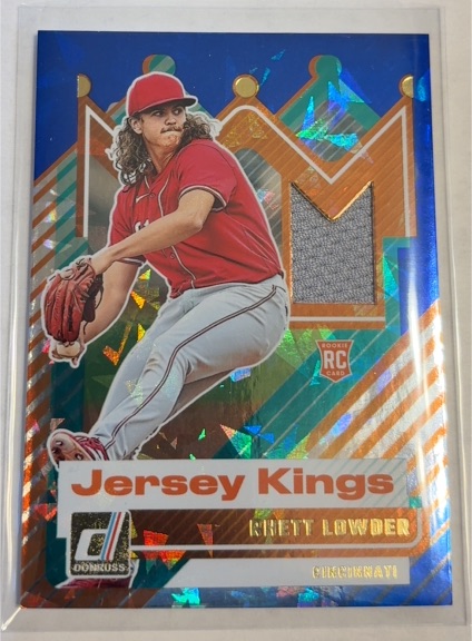 2025 Panini Donruss Jersey Kings #JK-27 Rhett Lowder — front