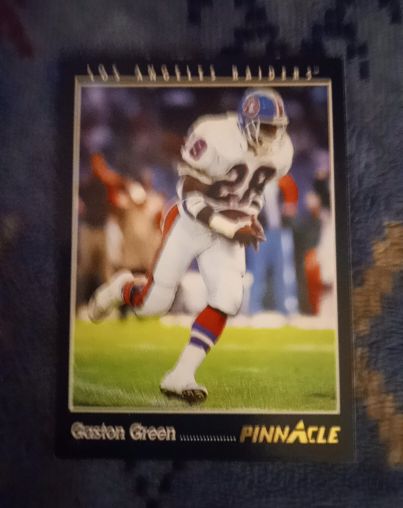 1990 Pinnacle Football Gaston Green — front