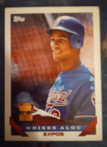 1993 Topps #123 Moises Alou — front