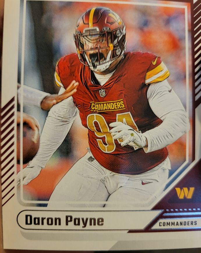2024 Panini Donruss #5 Daron Payne — front