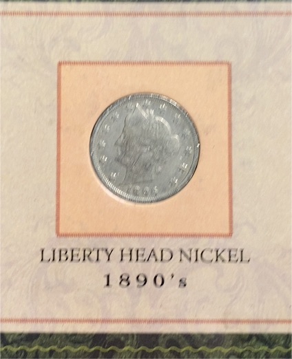 1890s Liberty Head Nickel — front
