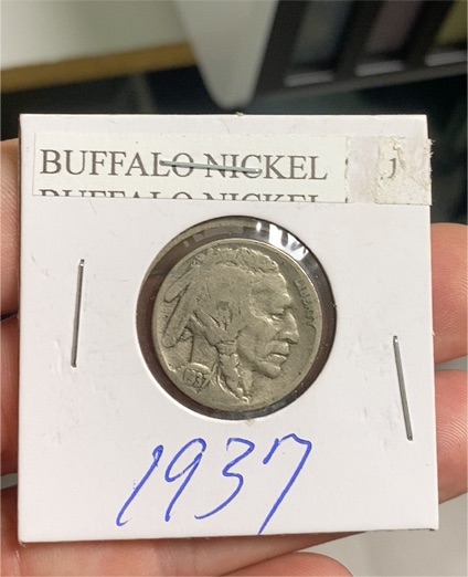 1937 Buffalo Nickel — front