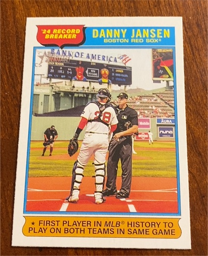2025 Topps Heritage #6 Danny Jansen — front