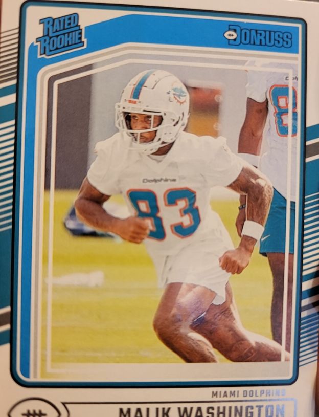 2024 Donruss #397 Malik Washington — front