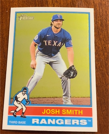 2025 Topps Heritage #265 Josh Smith — front