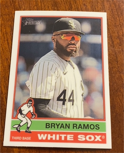 2025 Topps Heritage #381 Bryan Ramos — front
