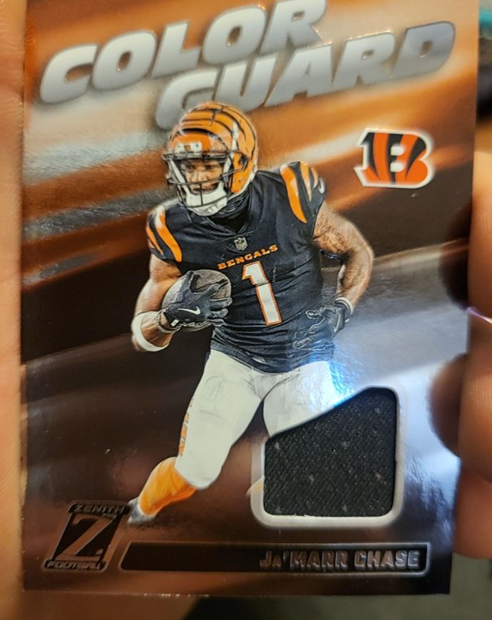 2024 Panini Zenith Color Guard #CG15 Ja'Marr Chase — front