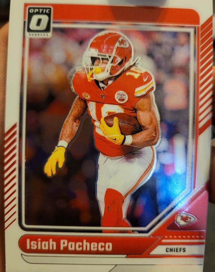 2024 Donruss Optic #95 Isiah Pacheco — front