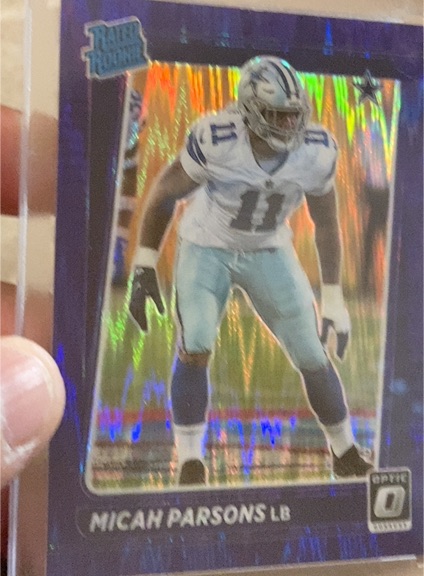 2021 Donruss Optic #245 Micah Parsons — front