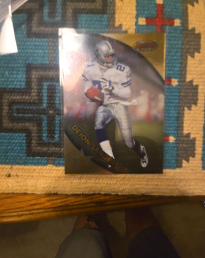 1997 Bowman's Best #62 Deion Sanders — front