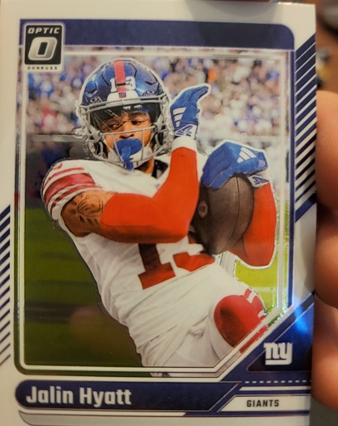 2024 Donruss Optic #147 Jalin Hyatt — front