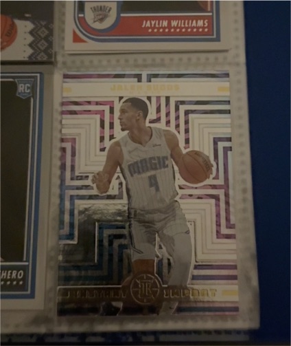 2021-22 Panini Illusions Instant Impact Jalen Suggs — front