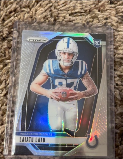 2024 Panini Prizm #RC Laiatu Latu — front