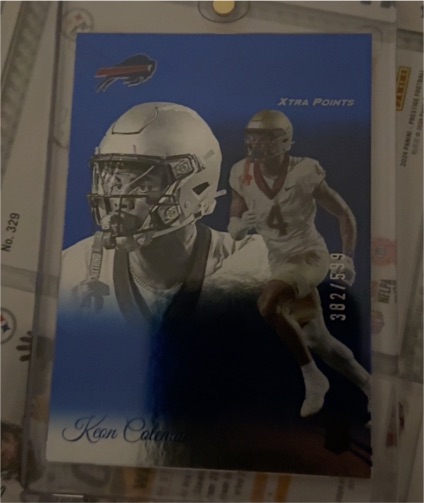 2024 Panini Prestige #339 Keon Coleman — front