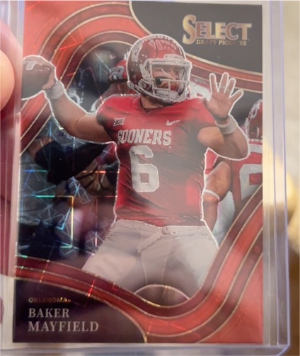 2022 Panini Select Draft Picks #147 Baker Mayfield — front