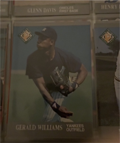 1991 Ultra #388 Gerald Williams — front