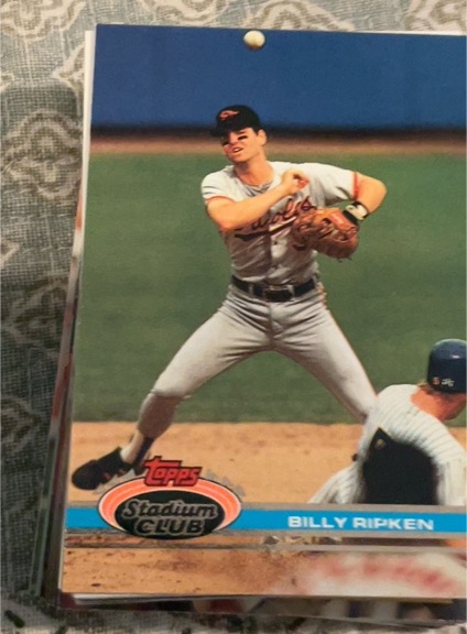 1991 Topps Stadium Club Billy Ripken — front