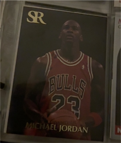 1992 Sports Report SR #8 Michael Jordan — front