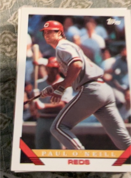 1993 Topps #276 Paul O'Neill — front